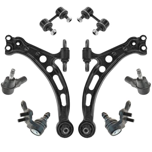 Control brazo rótula Tie Rod Sway Bar Eje Delantero Derecha Juego de 8 para Lexus Toyota