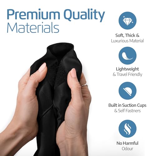 SUN AWAY Portable Blackout Curtain with Suction Cups