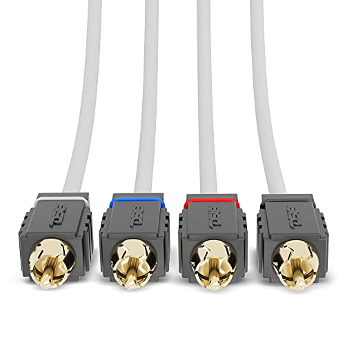 Ds18 Mofcr-6Ft.4Ch 6 Foot 4 Channel Waterproof Ofc Marine Rca Audio Interconnect Stereo Cable - 6 Feet #TOP7