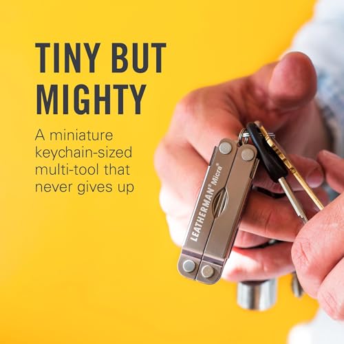 LEATHERMAN, Micra, Keychain Multi-tool with Grooming Tools, Mini Pocketknife for Everyday Carry (EDC), Hobbies & Outdoors, Built in the USA, Stainless Steel - Image 2