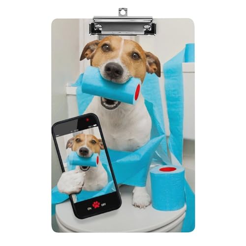 Porte-bloc A4 original motif Corgi, une idée cadeau utile pour collègues