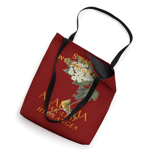 Bolso tote Alabama Territory Wildflower The Oak-leaf hydrangea miniatura 2