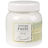 🖌️ VIELFALT BEIM MALEN — Nutzen Sie die wasserbasierte Textur Paste um Ihren Bildern Struktur zu verleihen — Durch das Verdünnen der Paste mit Wasser können Sie verschiedene Raustufen erzeugen — Eine Sandtextur ensteht, sobald das Gel trocknet