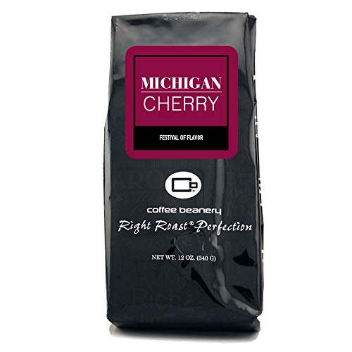 Coffee Beanery Michigan Cherry Flavored Coffee (Automatic Drip) | 100% Specialty Arabica Coffee | Gourmet Flavored Coffee