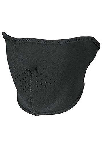 Masque en néoprène, airsoft, moto, biker - noir