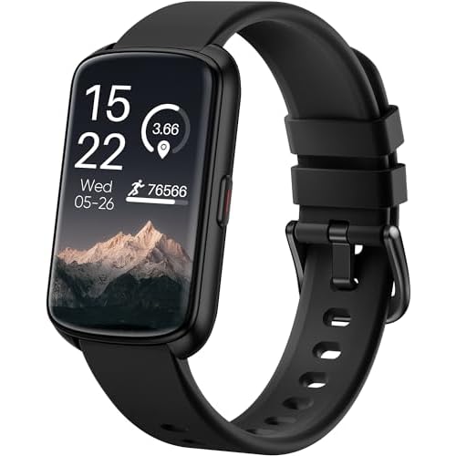 RLQA Fitness Tracker, Smart Watch for Women Men with 24/7 Heart Rate/Blood Pressure/Blood Oxygen Monitor,Sleep Tracker,Step & Calorie Counter, IP68 Waterproof Fitness Watches for Android&iPhone