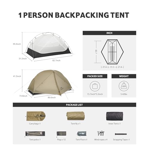Naturehike Mongar UL 1P Tent