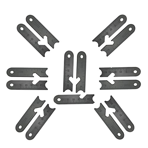 3 In 1 Black Ferro Rod Scraper 15Pcs Ferro Rods Magnesium Rods Striker Multifunctional Flint Scraper For Survival, Emergency, Camping #TOP5