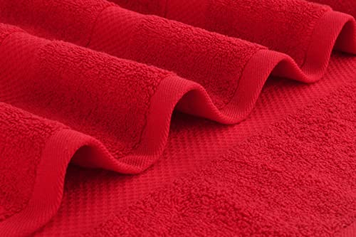 Akti Premium Bath Towels Set Of 4, Cotton Shower Towels For Bathroom Set, 700 Gsm Bath Towel Set, 27X54 Inches, Highly Absorbent & Quick Drying, Hotel Collection Towels - Hibiscus Towels #TOP3