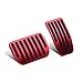 YIXISI Model Y Model 3 Model S Model X Pedales Antideslizante, Pedales de Acelerador Antirresbaladizos de Aluminio y Pastillas de Pedal de Freno Compatible con el Model Y/3/S/X 2017-2021, Rojo