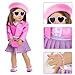 American 18 Inch Doll Makeup Accessories And Clothes,Tote Bag Set For 18