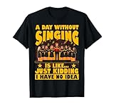 Amantes del canto del coro divertido Camiseta