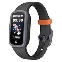 TICTIKY Fitness Tracker Watch with Amoled Screen, Activity Tracker No Phone Needed, Sleep Monitor, 3ATM Waterproof, Pedometer, Alarm Clock, 3 Games, Step Counter Watch
