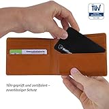 WallTrust Funda Protectora RFID para Tarjetas de cr  dito  Juego de 3  Negro