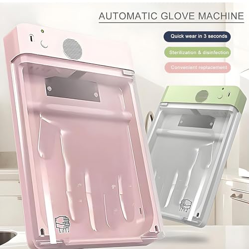 Máquina automática de guantes, máquina de guantes desechables con 100 guantes, coloca automáticamente los guantes 3 segundos, colgar, reemplazo conveniente, eficiente y rápido, para cocinas