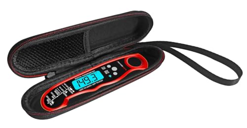 FitSand Hard Case Compatible for Alpha Grillers Meat Thermometer Digital - Instant Read Food Thermometer