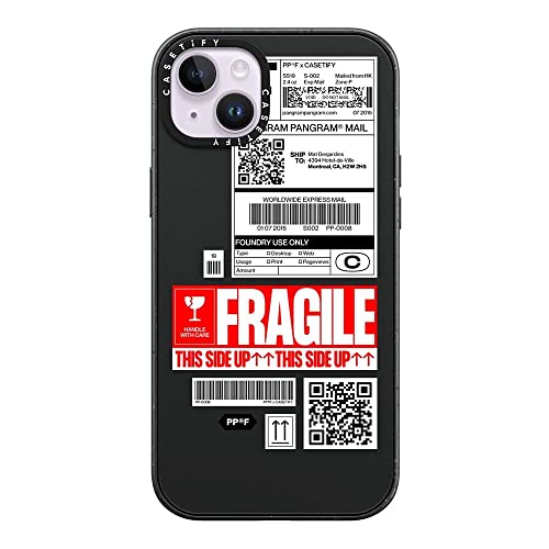 Coque de voyage CASETiFY iPhone 14 Plus noir mat pour la vie active urbaine
