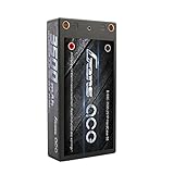 Gens ace 7.4V 3500mAh LiPo Battery Pack 60C 2S HardCase with 4.0mm Banana to Deans Plug for Traxxas Slash Emaxx Version HPI Strada XB 1 10 RTR Electric Buggy Kyosho GP 4WD Racing Truck