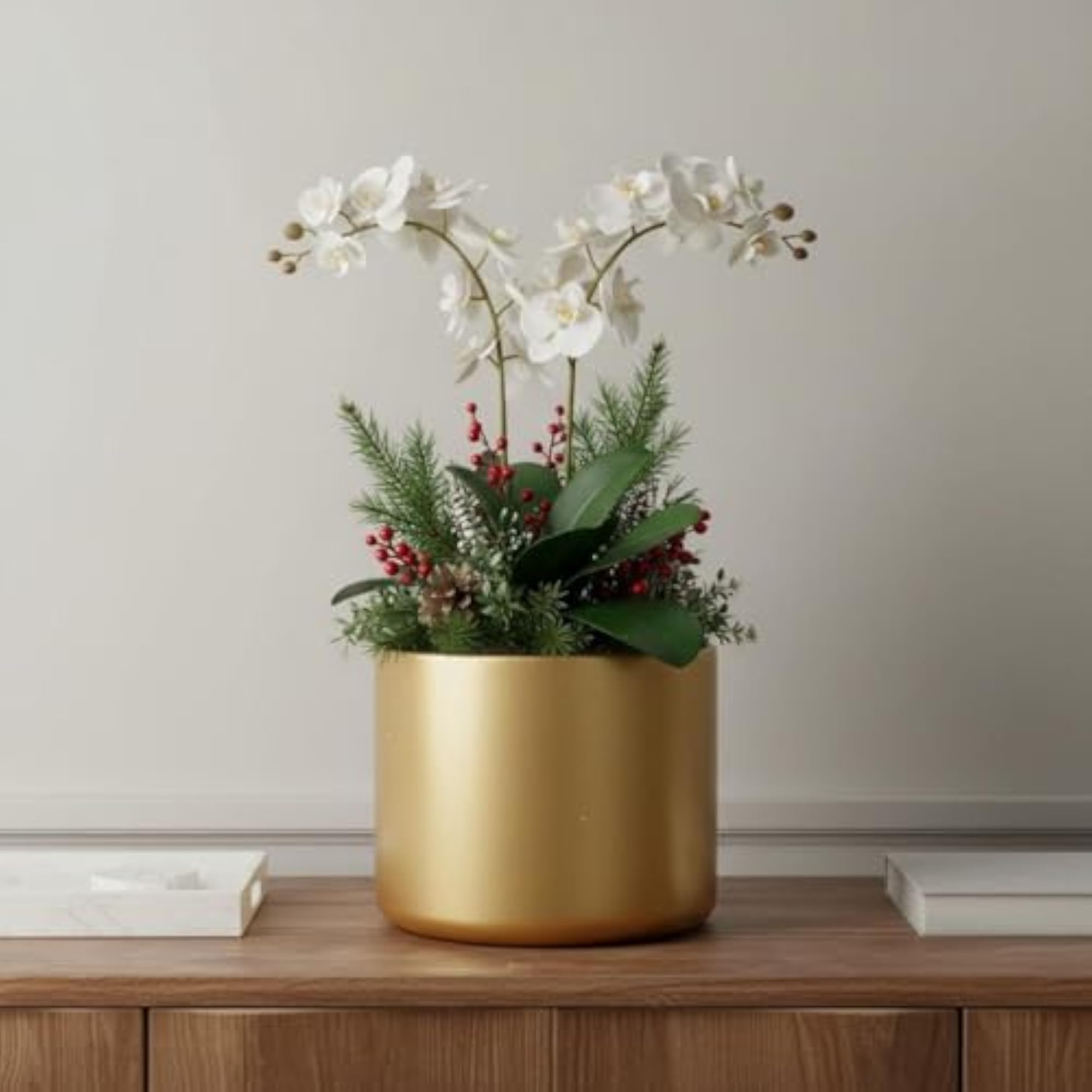 Pollen Non-Allergenic Artificial Flower Arrangement Low Maintenance
