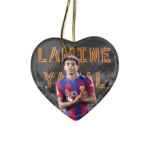 Lamine Yamal Xmas Tree Keepsake - Barcelona Young Soccer