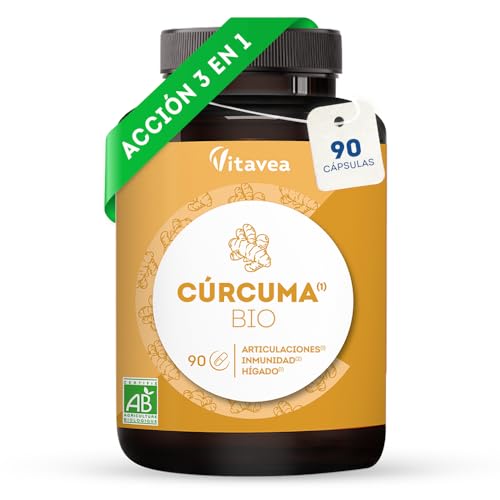 Cúrcuma Pura Ecológica 450 Mg, 90 Cápsulas