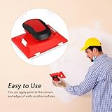 Paint Edger Tool 1 Piece Paint Edger Pad Edger Paint Trimmer with Masking Tape Multifunctional Paint Trimmer Tool with Padded Nylon Bristle Edge for Walls and Ceilings for Cutting Tools - Image 7