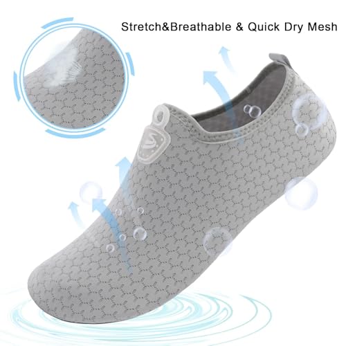 Image of Spesoul Womens Mens Water Shoes Quick Dry Beach Swim Shoes Barefoot Aqua Socks Outdoor Sand Socks for Pool River Diving