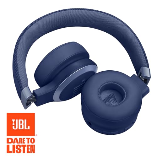 JBL Live 670NC Wireless On-Ear Headphones, Adaptive NC - Blue - image 7