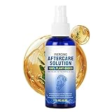 Limpiador Para Piercings - 60ml Spray De Limpieza Calmante Para La Piel | Solución Para Cuidados Posteriores De Piercing | Para Irritación Nasal Curación De Heridas Eliminación De Bultos Cartílago Omb