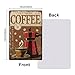 Imagen de Hobbspring 1 cartel vintage de chapa de metal 20 x 30 cm retro hierro café y cafeteras cartel aspecto oxidado Get More Coffee Endless Cup Cartel de chapa Café Bar Hogar Oficina Cocina Decoración de