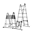 Telesladder Aluminumcopingextension Ladder A-Tyheavy Duty Multi Purpose Ladder Standard 337 Lb Max Capacity Marriage/3.8M