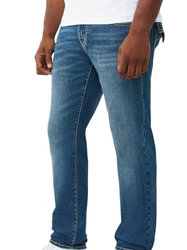 True Religion Męskie Geno Big T Flap Slim, Niebieskie, 31