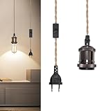 POLYVALENCE: Idéal pour cuisine, chambre, salon ou bureau, s'adapte parfaitement aux plafonds en pente grâce à son câble ajustable