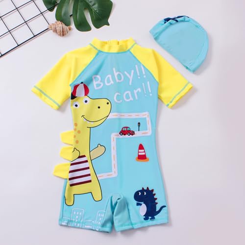 Image of Baby Bucket Swimsuit for Boys | Swimwear with Cap | Swimming Costume | Swimwear and Beachwearr