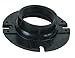 Valterra T05-0784 4" x 3" 1.80" Female Threaded Floor Flange , Black
