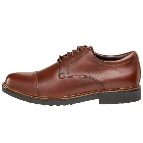 Apex Men's Lt610 Cap Toe Oxford, Brown, 12.5 Xw Us #TOP6