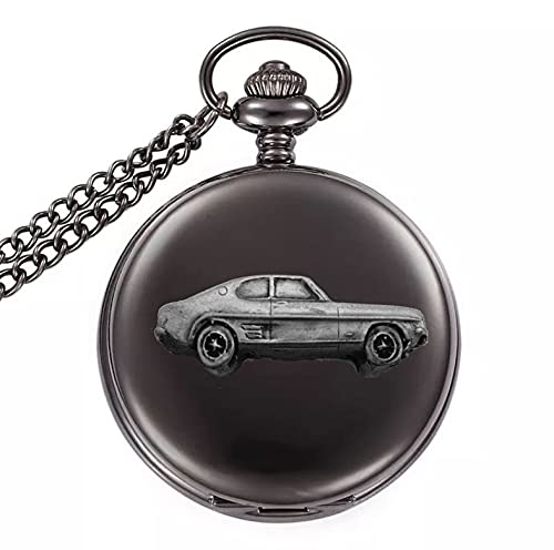 Briquet tempête à essence rechargeable noir Capri Mk1 motif étain
