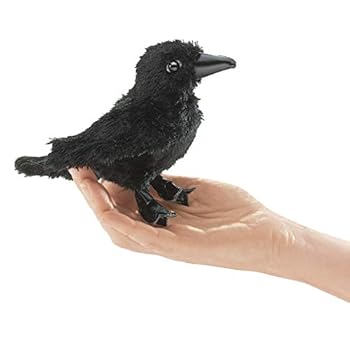Misc. Mini Raven Finger Puppet Book