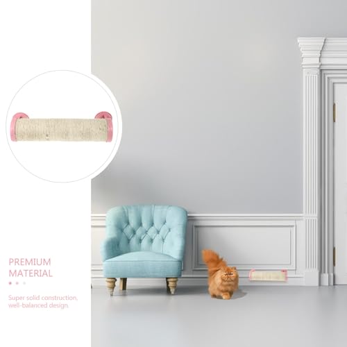 Poste rascador para gatos de sisal y plástico, mediano miniatura 7