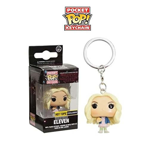 Pocket POP Keychain: ST - Eleven mit Wig