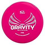 Latitude 64 Zero Gravity Pure | Disc Golf Putter | Floats in Water | Straight-Flying & Lightweight | Beginner Disc Golf Frisbee | Grippy Base Plastic | Made for Putt & Approach Shots | 120-130g (Pink)