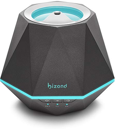 USB Essential Oil Diffuser - Premium Diamond Aromatherapy, Ultra Quiet Compact and Portable Aroma Humidifier - 100 ml Fragrance Air Diffuser with 7 LED Lights Auto Shut Off for Home and Office Desk