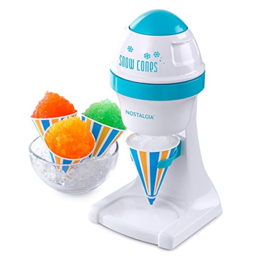 Nostalgia ISM1000 Electric Shaved Ice & Snow Cone Maker