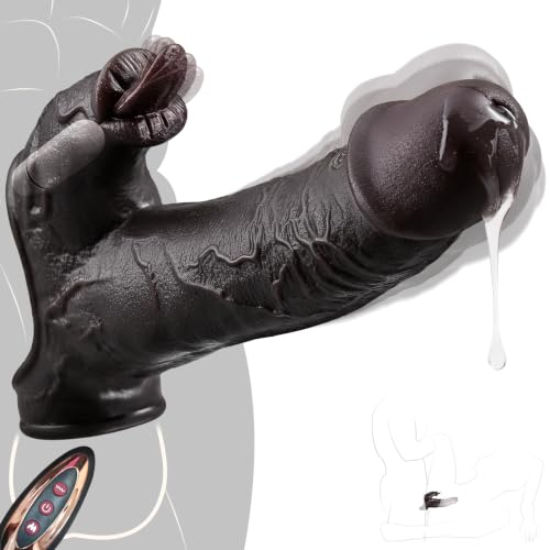 Realistic Penis Sleeve Sex Toy for Men, Penis Extender Cock Sleeve Vibrator | Remoted Couple Sex Toys with Penis Ring, Vibrating Cock Ring Male Sex Toys for Delay Ejaculation, Adult Toys for Men Erection