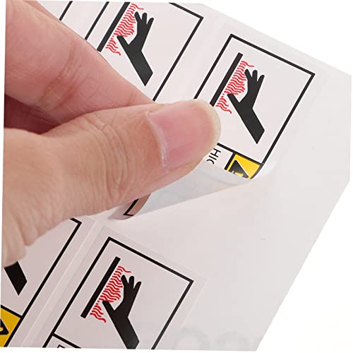 10 Pcs Tenha Cuidado Com Adesivos De Sinais De Alerta Quentes Para Radiador Etiquetas De Aviso De Su