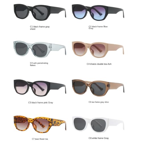 Lunettes de soleil dégradées style vintage protection UV400 plage - 7