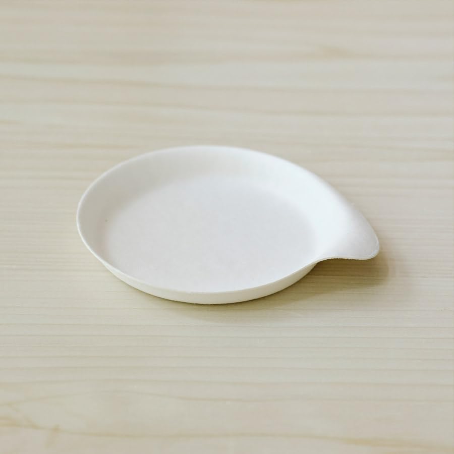 Amazon.co.jp: 【業務用】WASARA ワサラ 紙のお皿 取手皿 100枚セット 