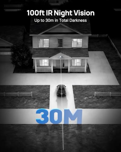 Image of ANNKE 5MP Wired Outdoor Security Camera with Night Vision, One-Way Audio, 8CH 3K Lite DVR and 4 x 5MP PT Cameras, 350 pan and 90 tilt, Human&Vehicle Detection, IP65, 1TB HDD for 24 /7 Recording
