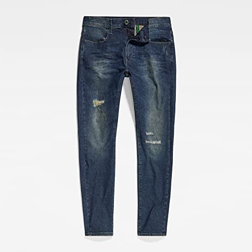 G Star RAW Men's Revend FWD Skinny Jeans, Blue (Antique Forest Blue Restored D188-D356), 34W / 34L – Ansicht 5