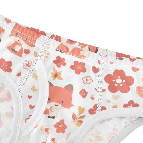 KLL Cute Fox Pattern Foxy Endless Little Boys Comfort Underwear Breathable Undies4